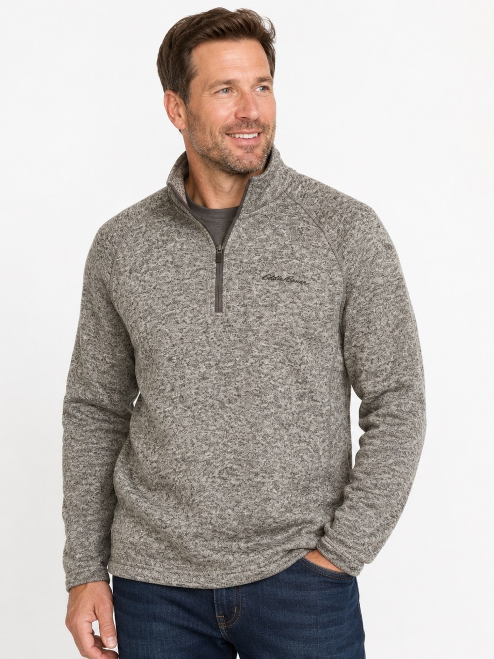 Eddie Bauer quarter zip jacket men’s size XXL